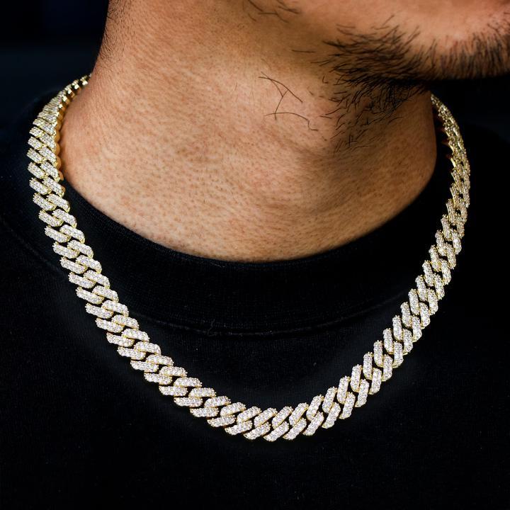 Cuban deals choker chain